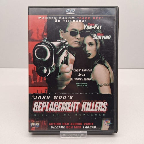 Replacement Killers - John Woo Region 2, DVD-Film, Svensk text, Fint skick