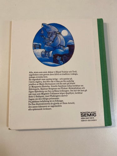 RETRO SAGOBOK, BLAND TOMTAR OCH TROLL, År 1990 / Åttiotredje årgången Bok