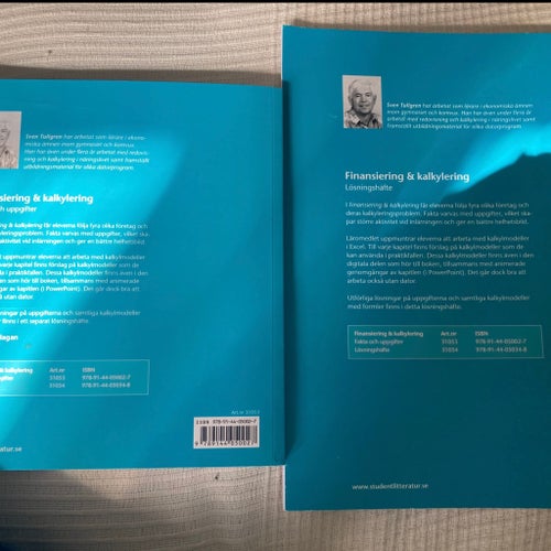 Finansiering & kalkylering av Sven Tullgren, Upplaga 2