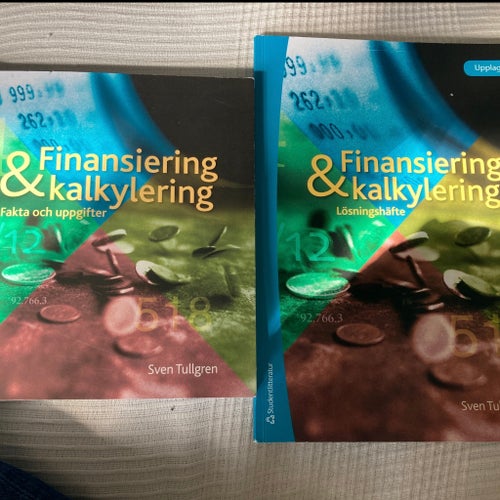 Finansiering & kalkylering av Sven Tullgren, Upplaga 2