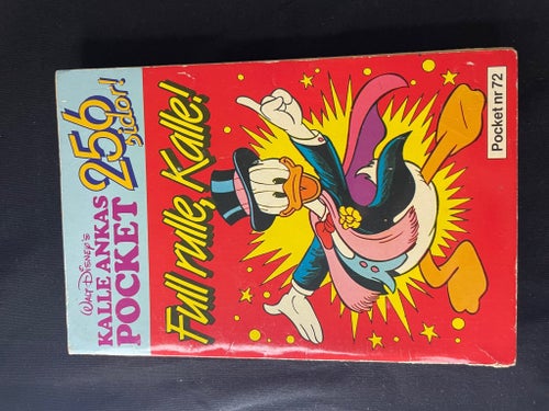 Kalle Ankas Pocket: Full rulle, Kalle! Walt Disney's nr 72 seriepocket