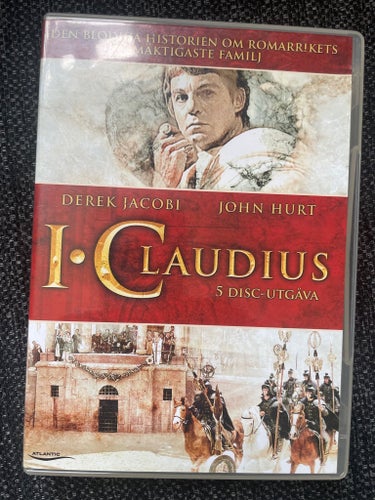 I, Claudius - 5 Disc-utgåva med Derek Jacobi och John Hurt