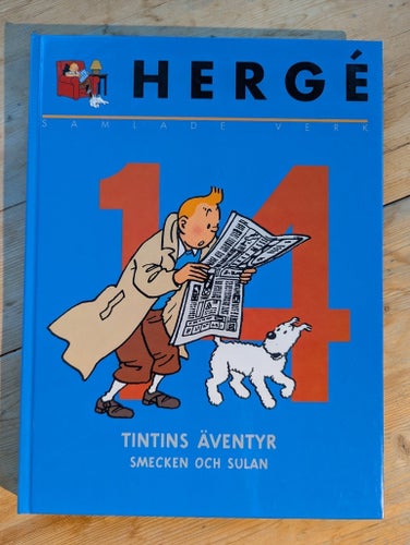 Hergé Samlade Verk 14: Tintins Äventyr - Smecken och Sulan VF+