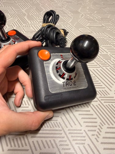 Suncom TAC-2 Joysticks för Atari Commodore Amiga. Tac2. Tac 2