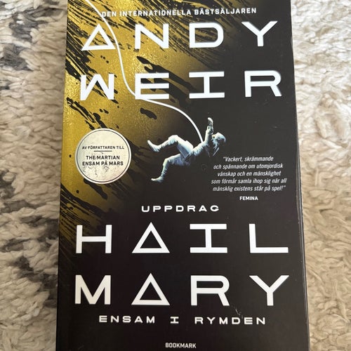 Uppdrag Hail Mary av Andy Weir. Pocket