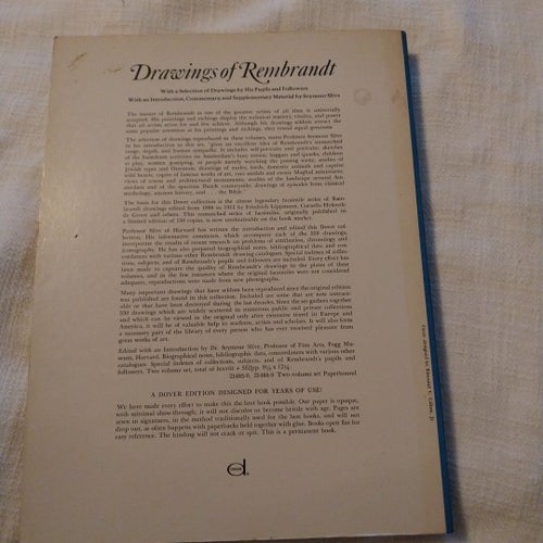 Drawings of Rembrandt av Seymour Slive, 1965