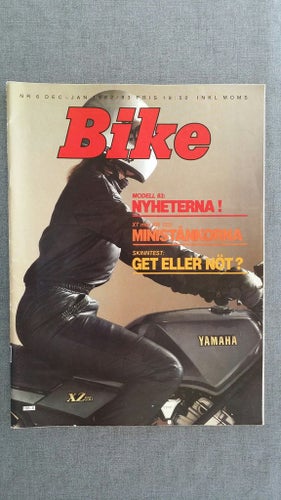 Bike nr 6 1982/83, Honda CX 500 Turbo/Euro Sport/GL Silver Wing, Honda XR 125