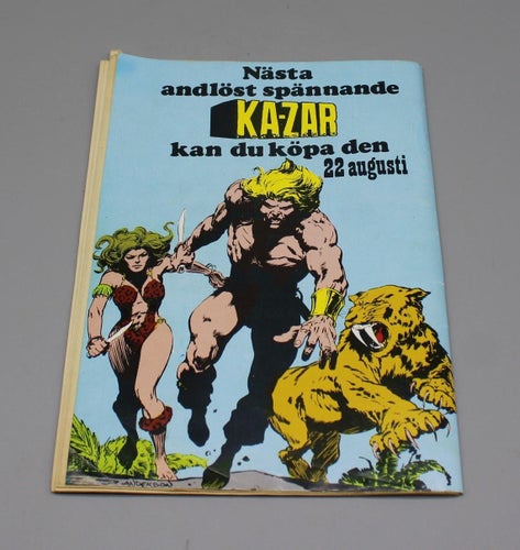 Serietidning - KA-ZAR nr 3 1984