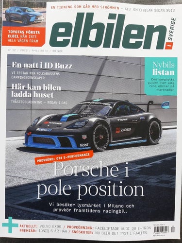 Elbilen nr 12 2022: Toyota bZ4X, Audi Q8 55 e-tron Sportback, VW ID.Buzz