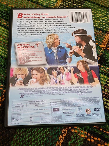 Blades Of Glory - Will Ferrell, Jon Heder DVD (Sv Text)