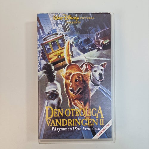 VHS - Den Otroliga Vandringen II På Rymmen I San Francisco