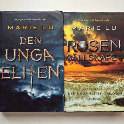 Bokpaket: Den unga eliten + Rosensällskapet – Marie Lu (Inbundna)