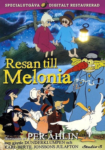 Resan till Melonia (Restored Special Edition) Per Åhlin NY & INPLASTAD!