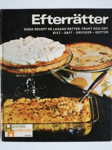 EFTERRÄTTER - GODA RECEPT......., MAJ WENNERHOLM 1969