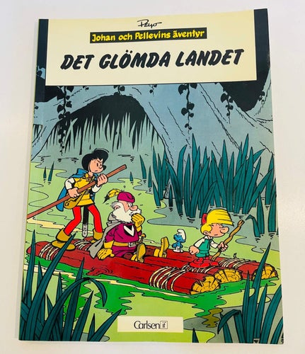 Johan Och Pellevins Äventyr , Det Glömda Landet - 1:a upplaga !