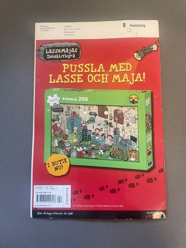 LasseMajas Detektivbyrå Serietidning 4 2020