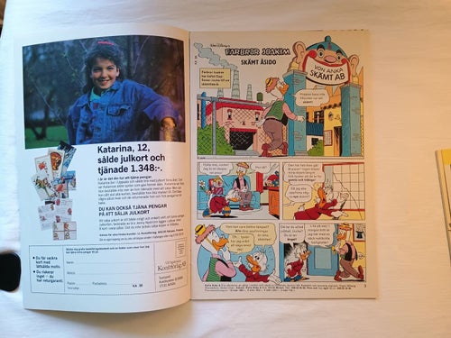 Kalle Anka & co - 1989 nr 36 - Kalle Anka Poster