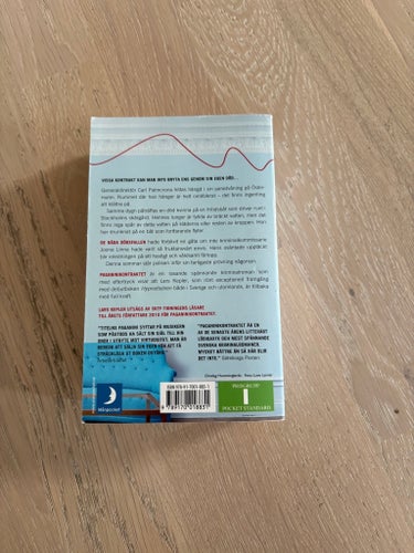 Paganinikontraktet av Lars Kepler, 2010, pocket