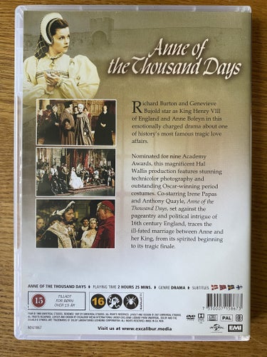 Anne Of The Thousand Days