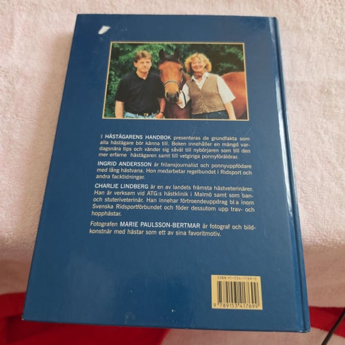 HÄSTÄGARENS HANDBOK av Ingrid Andersson och Charlie Lindberg, 1997