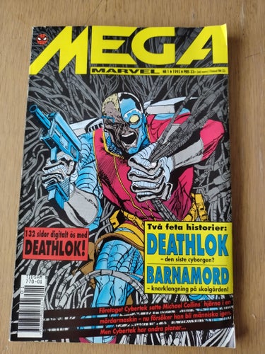MEGA MARVEL Nr 1 1993 - DEATHLOK - den siste cyborgen?