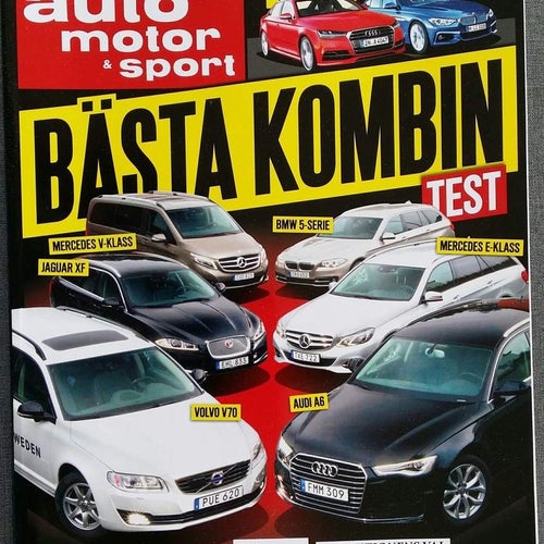 Auto motor & sport 1 2015: BMW 520d xDrive, Volvo V70 D4, Mercedes E 220 Bluetec
