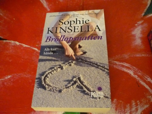 BOK, 2 STYCKEN POCKET BÖCKER AV SOPHIE KINSELLA, BRÖLLOPSNATTEN, MINA HEMLIGHETE