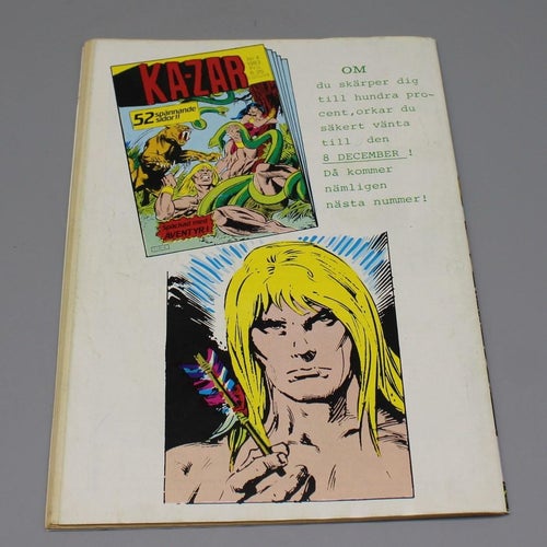 Serietidning - KA-ZAR nr 3 1983