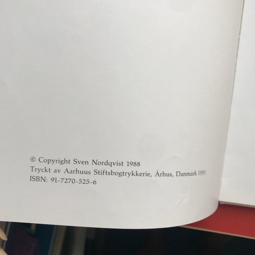 PETTSON FÅR JULBESÖK Sven Nordqvist 1993