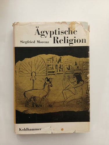 Ägyptische Religion av Siegfried Morenz, okänt publiceringsår