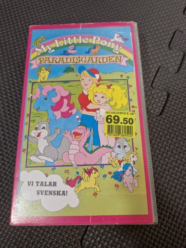 My little pony - Paradisgården - VHS raritet