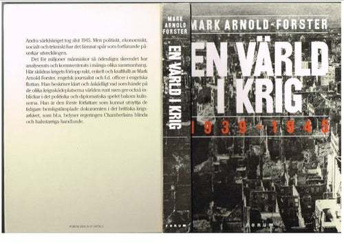 EN VÄRLD I KRIG 1939-1945 - Mark Arnold-Forster (1989)