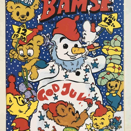 Bamse - 1989:12 Oläst! Med kalender