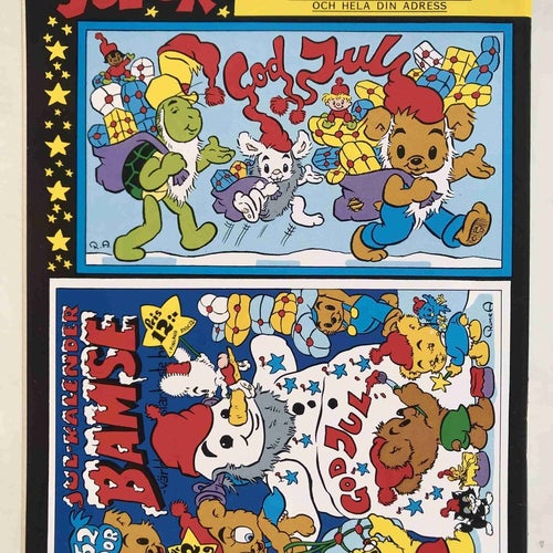 Bamse - 1989:12 Oläst! Med kalender