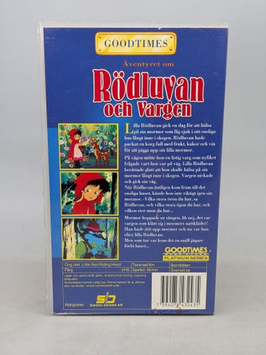 Goodtimes - Rödluvan och vargen - Svenskt tal - VHS
