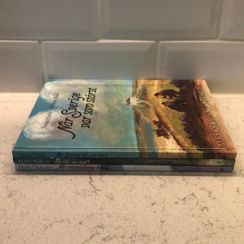 Barnens svenska historia 1-3 Sonja Hulth Anna-Clara Tidholm