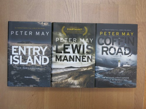 Peter May - 3 böcker .