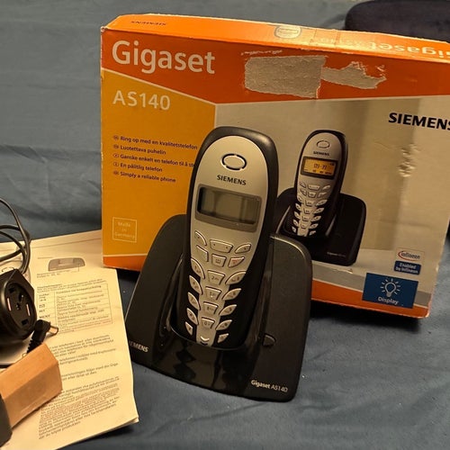Siemens Gigaset AS140 Trådlös Telefon
