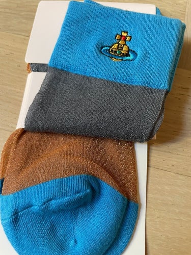 Vivienne Westwood kopparfärgade strumpor