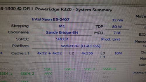 Dell PowerEdge R320 Server - Intel Xeon E5-2407, 16GB DDR3 RAM