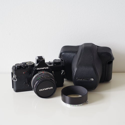 Olympus OM-1 med 50mm 1.8