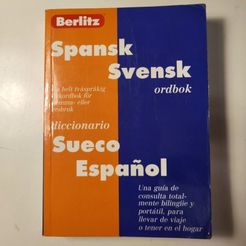 Spansk Svensk Ordbok, Berlitz