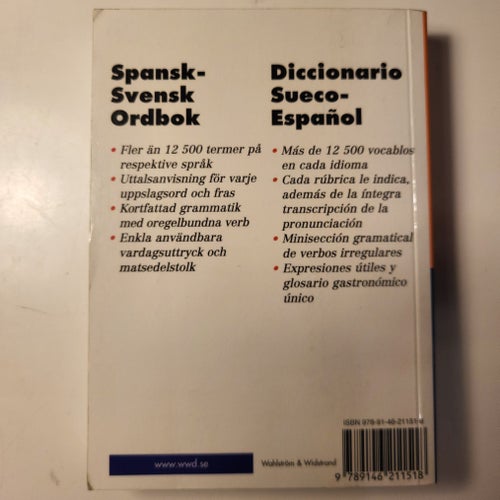 Spansk Svensk Ordbok, Berlitz