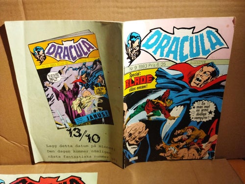 Dracula1983 nr 9 Very Good plus
