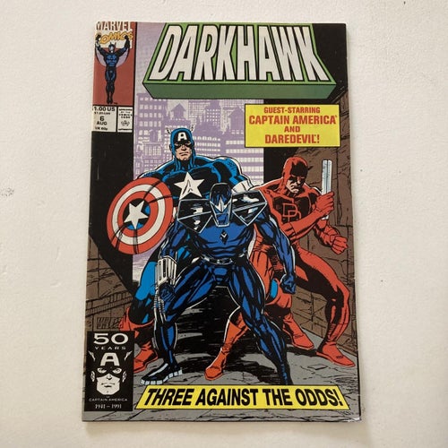 DARKHAWK, CAPTAIN AMERICA, DAREDEVIL. MARVEL 1991.