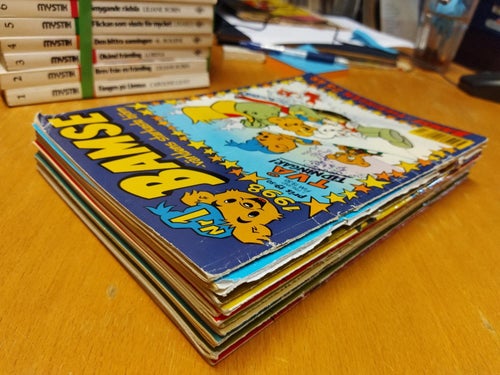 Samling Bamse 1998 komplett årgång