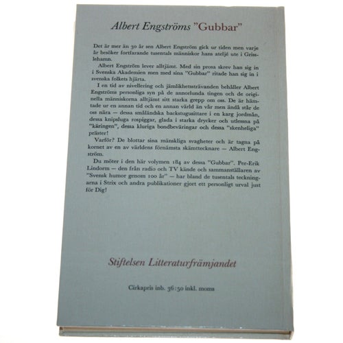 Albert Engström - Gubbar urval Per-Erik Lindorm