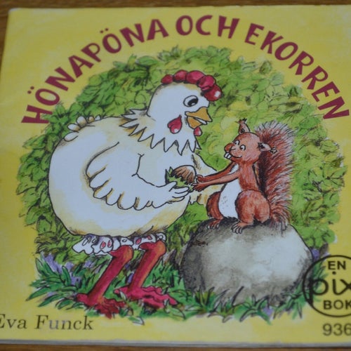 Pixibok Hönapöna och ekorren