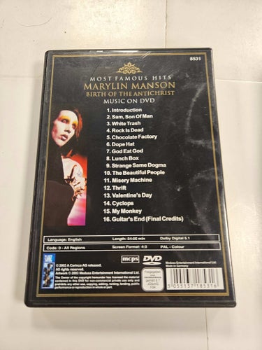 Marilyn Manson - Birth Of The Antichrist - FINT SKICK!