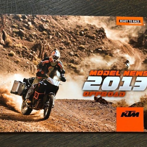 KTM Street & Offroad 2013 broschyr
